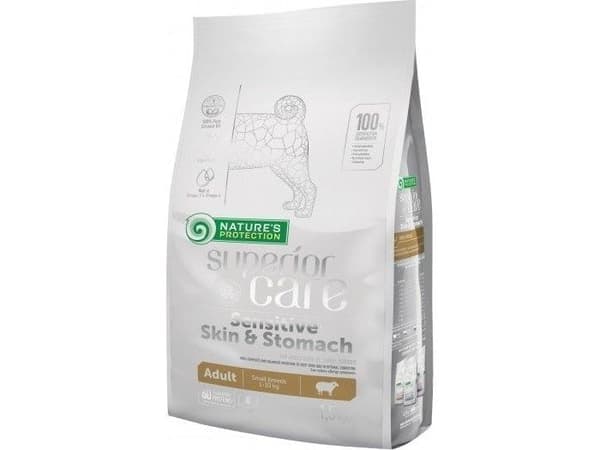 Nature’s Protection Sensitive Skin & Stomach vuxen hund small breed 1,5 kg