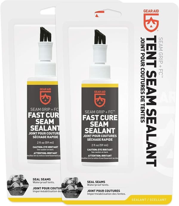 GEAR AID SEAM GRIP+ FC TENT SEAM SEALANT 60 ml x 2-PACK, sömtätning tält
