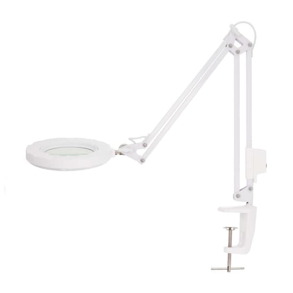 Nedis Förstoringsglas Bordslampa | Linsstyrka: 3 Diopter | 6500 | 6 W | 700 lm | Vit