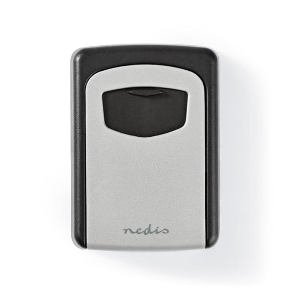 Nedis Valv | Key Safe | Kombinations Dial Lock | Inomhus och utomhus | Grå / Svart