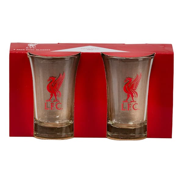 Shotglas Liverpool FC, 2-pack