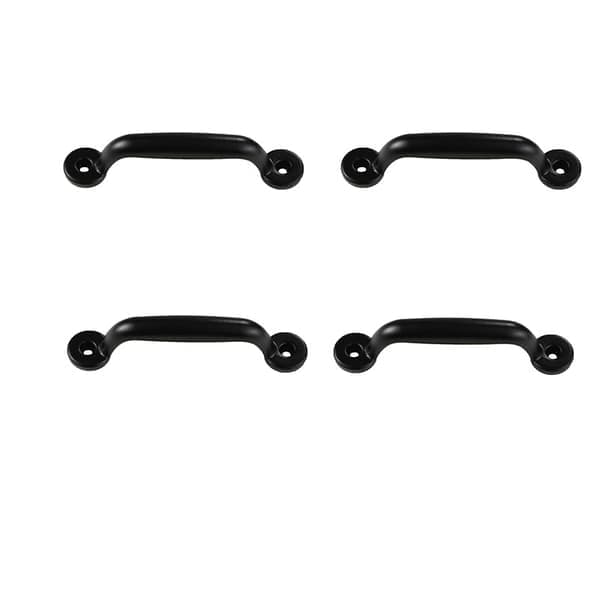 Skåphandtag i Vintage Design, 4-pack Black