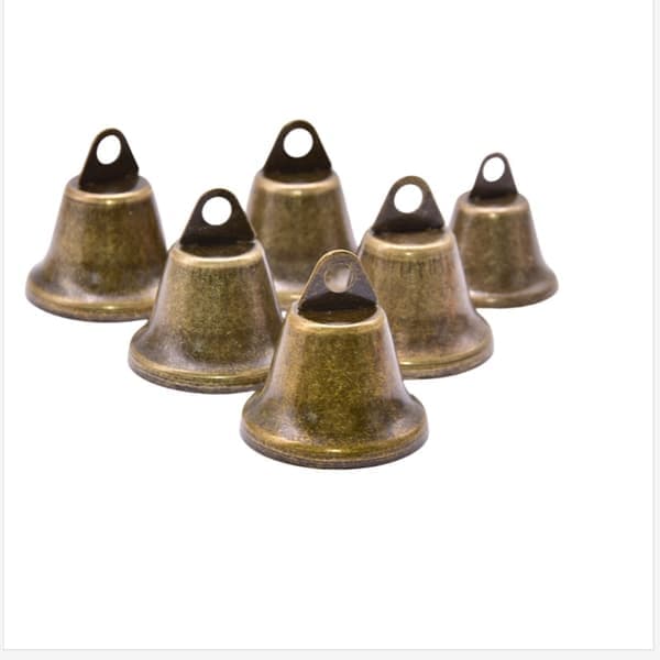 10-pack antika brons klockor mot försvunna klockor 38 mm