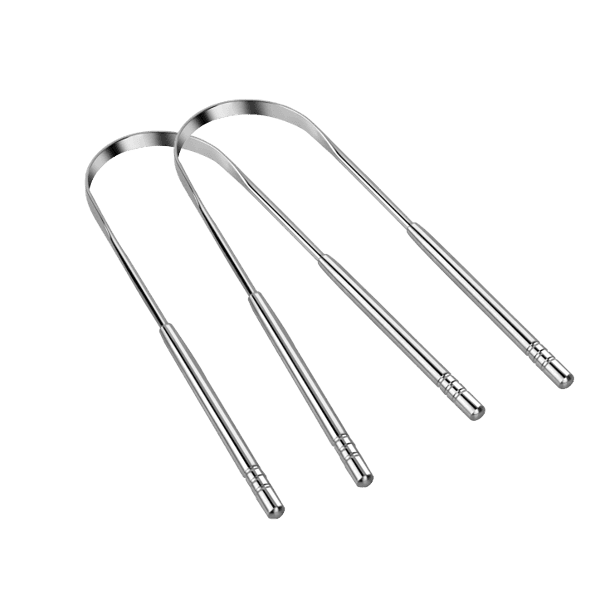 U-formad tungskrapa Rostfritt stål 2-pack