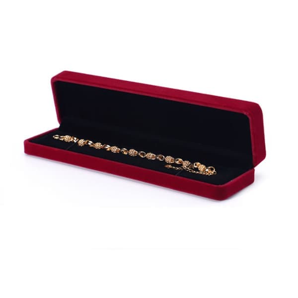 Smyckeskrin för Halsband och Armband DarkRed