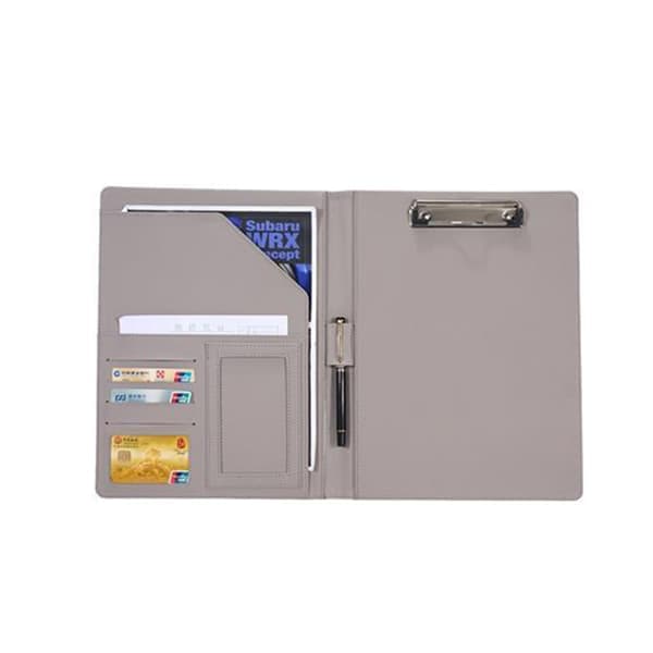 Multifunktionell mapp med kortplatser Grey