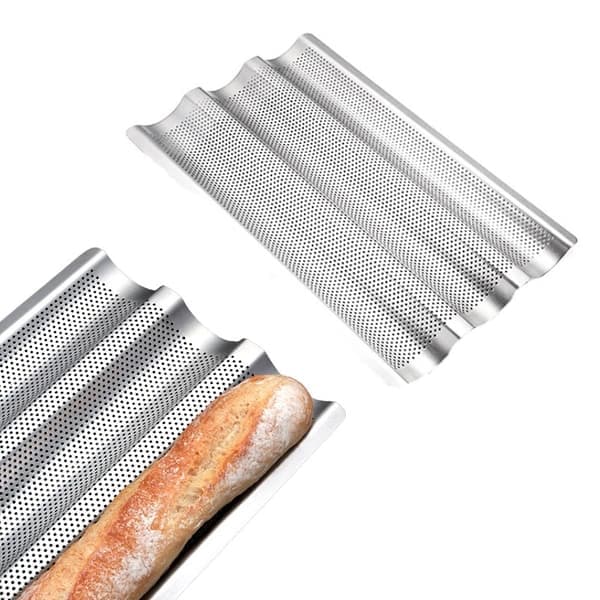 Bakplåt för Baguette, i Rostfritt Stål