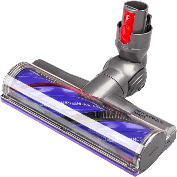 Trasselfritt munstycke med anti-tangle borsthuvud för Dyson V7, V8, V10, V11, V15, SV10, SV11, SV12, SV14 dammsugare