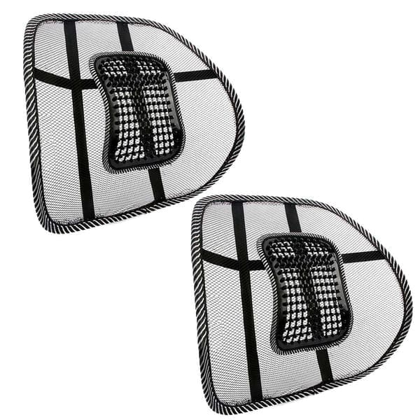 Svankstöd för Stol och Bilsäte - Ergonomiskt Ryggstöd - 2-Pack