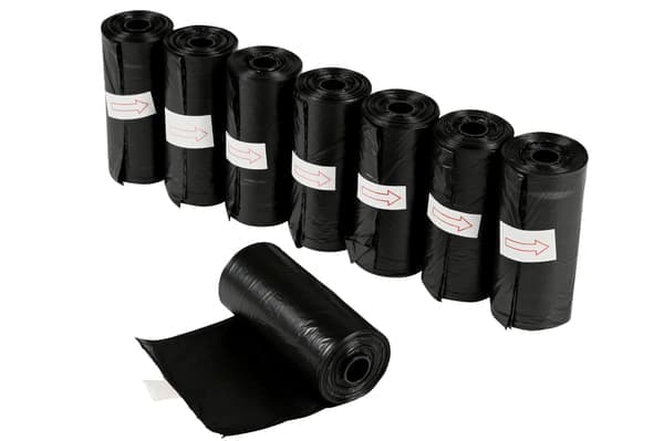 Hundpåsar 8 x 15 st svart