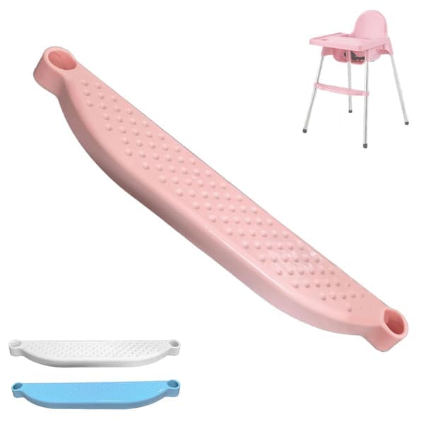 Justerbart Fotstöd för Barnstol - Passar IKEA Antilop - Pink