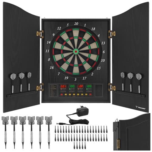 Elektronisk Darttavla med Skåp / Piltavla - Dart