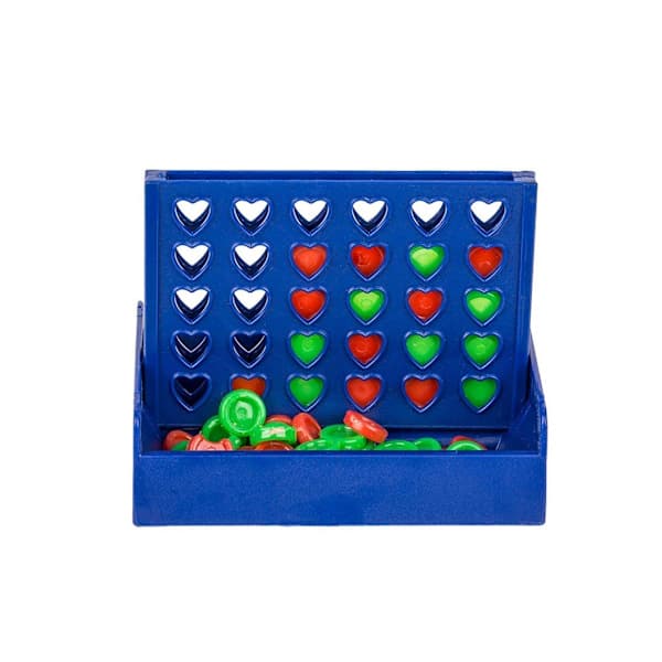 Mini Fyra i Rad - Resespel - Spel till Resa - 10 cm