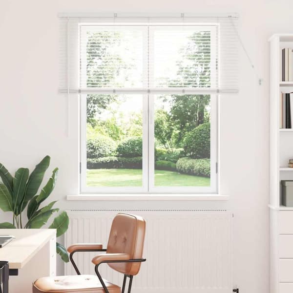 Persienner Vit 130 x 125 cm Aluminium