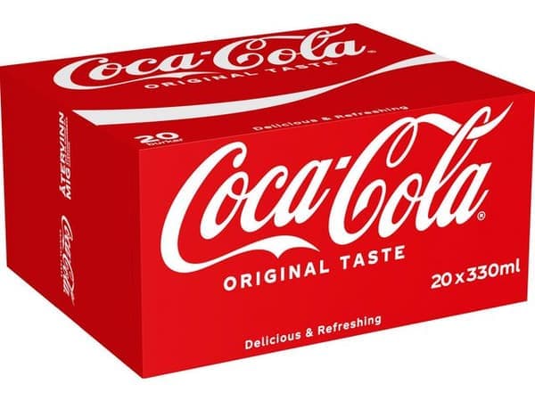 Dricka COCA-COLA 33cl burk 20st