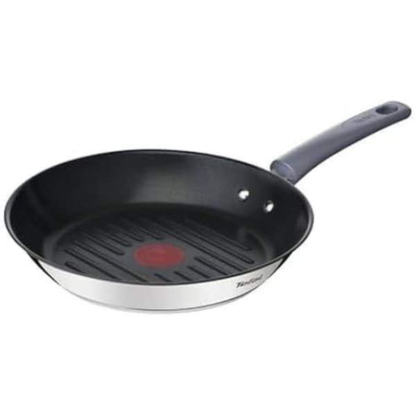 Stekpanna - TEFAL - G7314055 - Rostfritt stål - Bakelit - Ø 26 cm - Svart