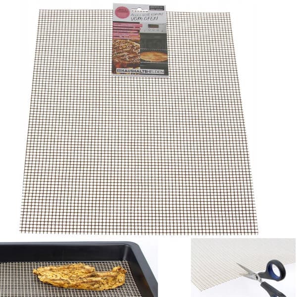 TEFLON GRILLMATTA GRILLNÄT GRILLBAKA ŠTERANVÄNDBAR