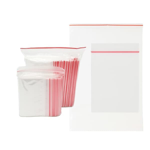 Ziplock-påsar | 300 x 400 mm | transparenta | 100 st.