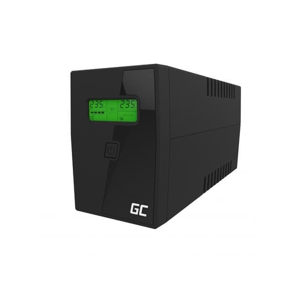 Green Cell 600VA 360W UPS med LCD-skärm