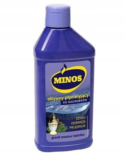 Minos Rengöringsvätska för Gravstenar 270 ml Närande