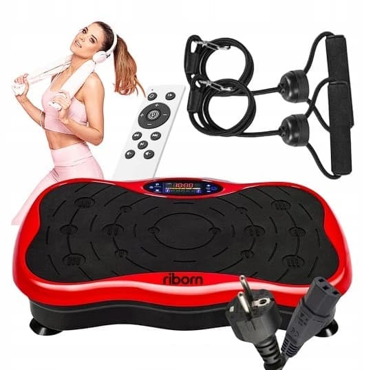 VIBRATIONSPLATTFORM RIBORN VIBRATIONSTRÄNING MED KVALITET 150 KG