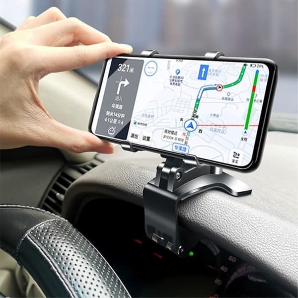 Handsfree biltelefonhållare - Svart