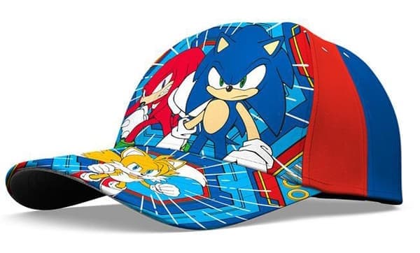 Sonic the Hedgehog Cap Kids 52 cm – Baseball Cap – Adjustable – Sonic Motif