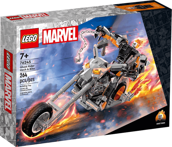 LEGO 76245 Ghost Rider robot och cykel Nytt.