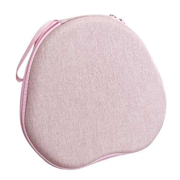 AirPods Max hörlursfodral Skumplastförvaringsväska för överöronshörlurar Stötsäkert skyddsfodral - Rosa