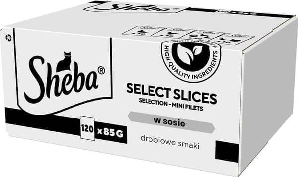 SHEBA Fjäderfäsåspåse 120x85g