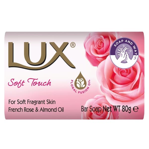 LUX Rosa mjuk tvål 80 g