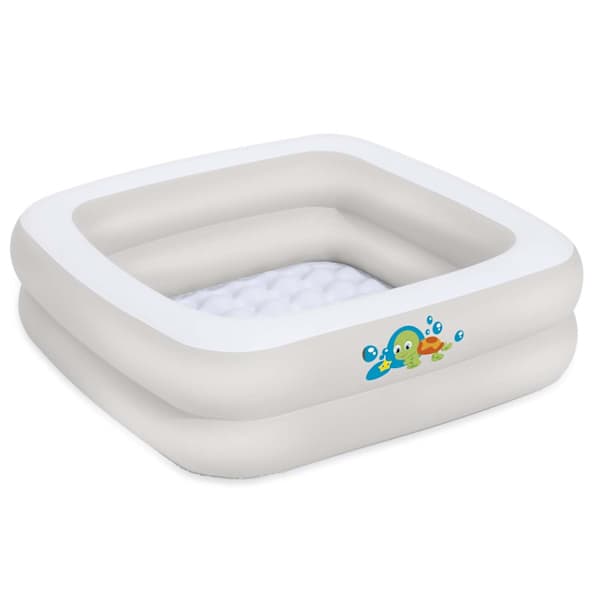 Uppblåsbart resebadkar för barn 86 x 86 x 25 cm Bestway 51116