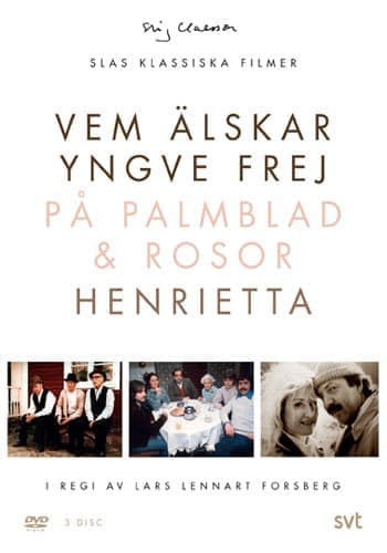 SLAS klassiska filmer / Yngve Frej, På palmblad och rosor, Henrietta (3 DVD)