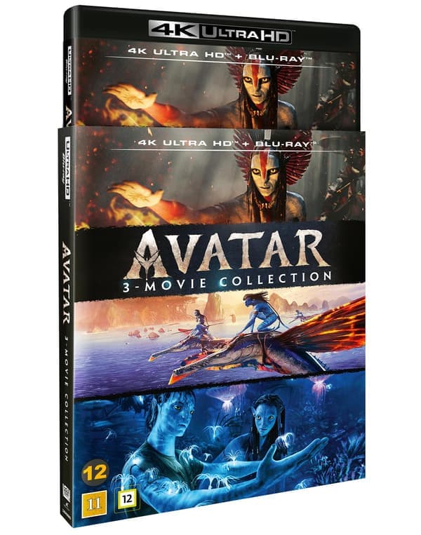 Avatar 1-3 / Avatar: 3 Movie Collection (3 4K UHD + 3 Blu-ray)