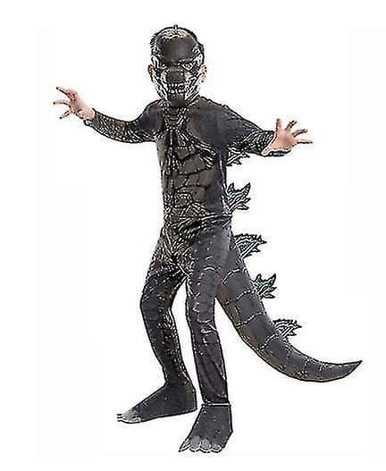 Godzilla Cos Kostym Cosplay Jumpsuit för barn-c