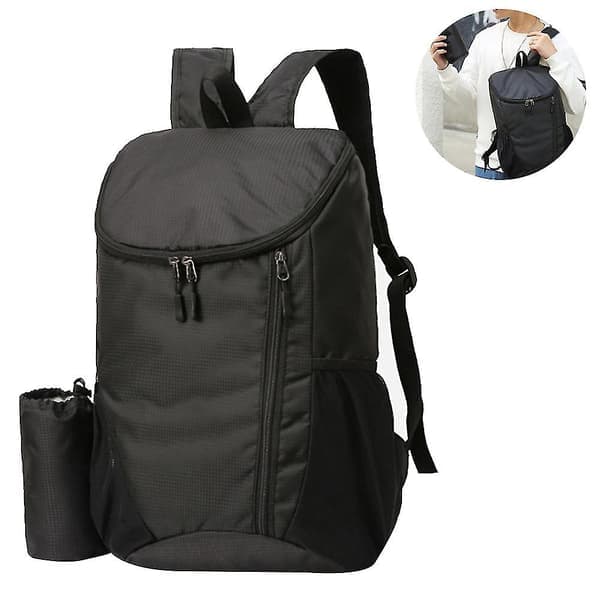 1 st 20l Lätt Packbar Ryggsäck, Liten Vikbar Vandringsryggsäck Dagryggsäck För Resa Camping Utomhus Semester