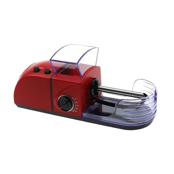 Röd - Bärbar 8mm Elektrisk Cigarettmaskin Automatisk Cigarett-FA1-