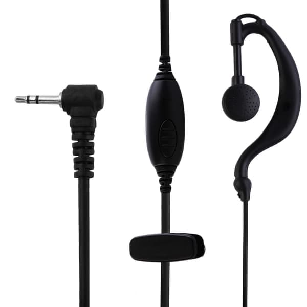 2.5mm Headset Öronsnäcka Två vägs Radio Walkie Talkie