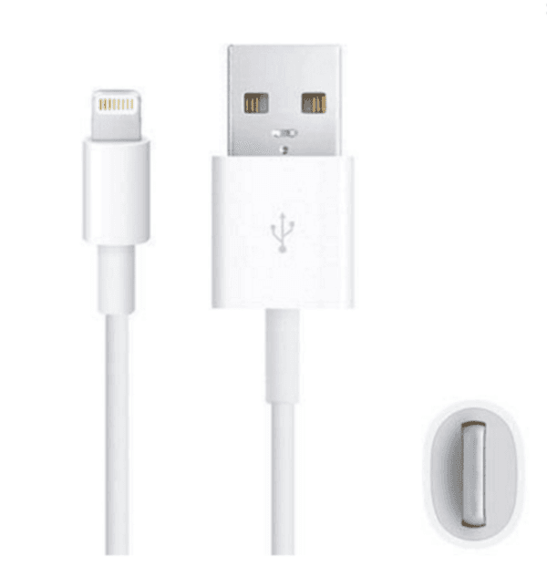 iPhone laddare - 2 Meter - Ladd & Sync Kabel - Passar till iPhone