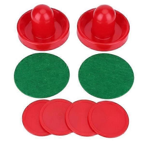 Airhockey Set Hemmabord Spel Ersättnings Tillbehör 4-Sliders