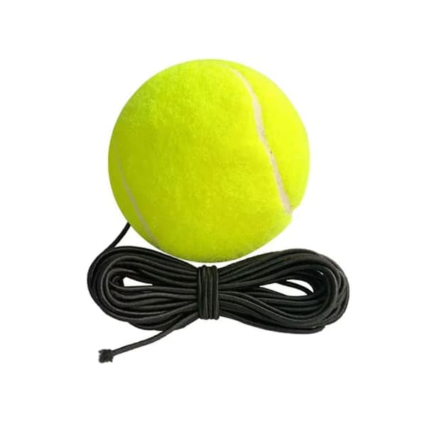 Tennisboll med Snöre för Tennistränare Träning Hög Elasticitet Träningsboll för Självstudier Tennisträning