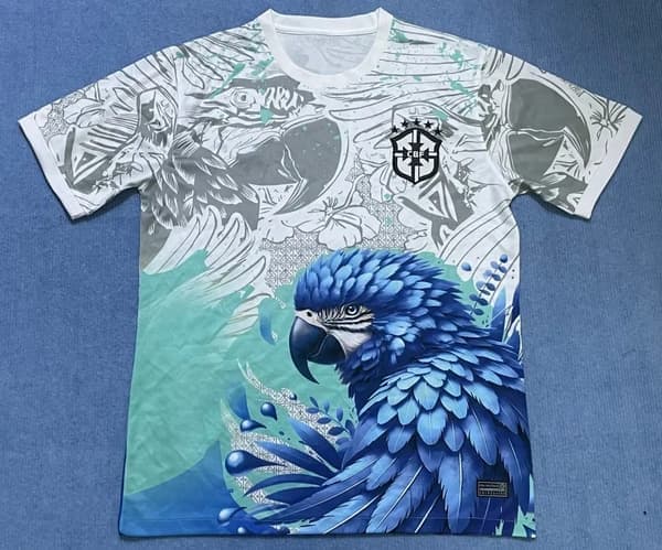 2025 års nya bästsäljande brasilianska fotbollströja herrtröja Special Edition Jesus Edition Snabbtorkande sportig neutral topp