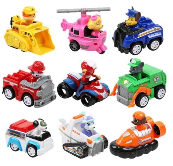 Paw Patrol Räddningsuppsättning Canine Patrol Marshall Vehicle