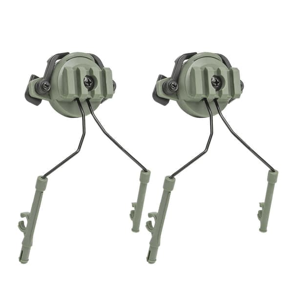 Taktisk headset hjälm skenor adapter hörselkåpor fäste hörlurar montering hållare
