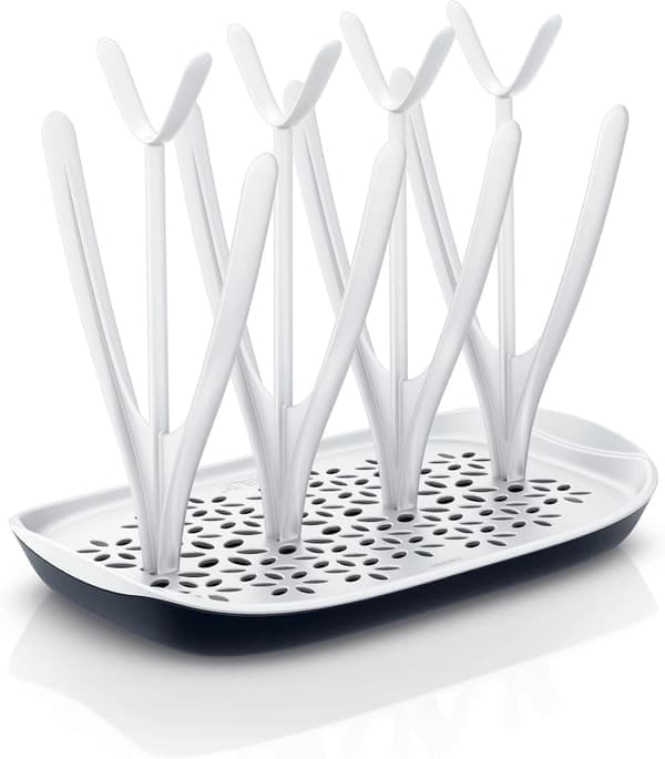 8 svartvita flasktorkar från designer