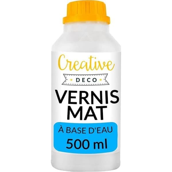 Akryllack - Creative Deco - 500 ml - Matt - Transparent och färglös lack