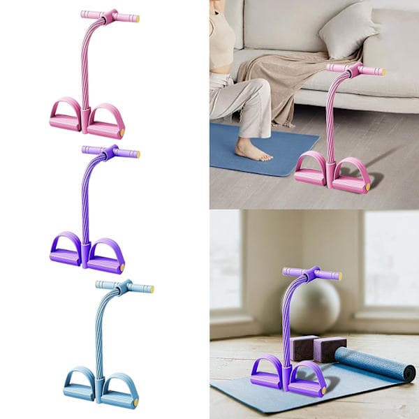 Multifunktionellt Spännrep | Elastisk Yoga Pedal Puller | Dragreducerare | Sit Up Träningsutrustning | Unisex Träning | Motståndsrep