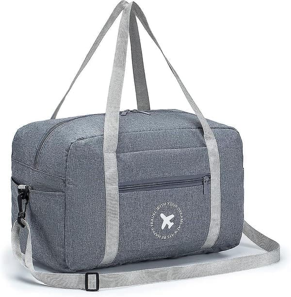 Kabinväska 40x20x25 cm för Ryanair Godkänd Storlek Fällbar Handbagage Resväska Under Säte Bagage Carry