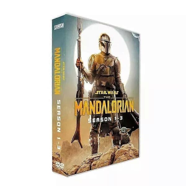The Mandalorian Säsong 1-3 DVD 7-Disc Engelska Snabb Leverans