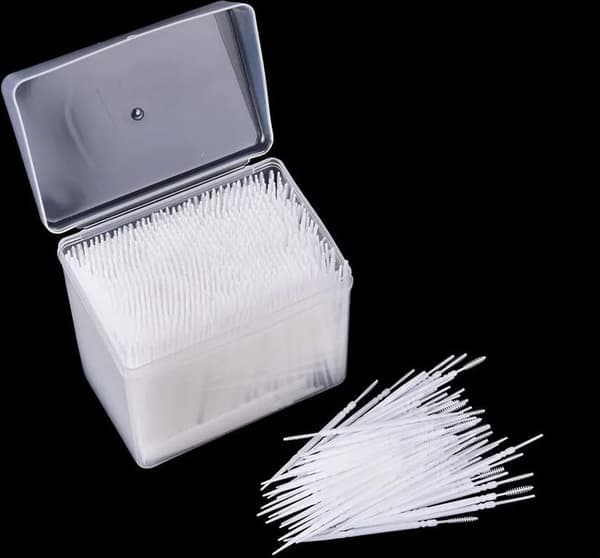 1100 st, Tandpetare, Plast, Tandstickor, Munhygien, 2-vägs, Interdentalborste, Sticka